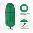 thumbnail image 3 of Upright Christmas Tree Storage Cover,Tear Resistant Adjustable 7.5 FT Christmas Tree Storage Bag, for Artificial Tree Standing with Ornaments,Fabrics Xmas Tree Cover Dustproof, 3 of 9
