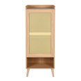 thumbnail image 3 of HOMY CASA 49'' Tall Storage Cabinet Chests for Small Spaces, Oak, 3 of 8