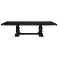 thumbnail image 3 of Phelps 123-inch Extension Leaf Dining Table Distressed Noir, 3 of 7