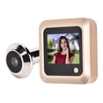 thumbnail image 6 of Brrnoo Digital Door Viewer,2.4in Video Peephole Door Viewer Wired 145 Wide Angle HD Antitheft Gold For Household,Video, 6 of 8