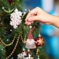 thumbnail image 5 of Gibobby Colgante de Navidad de 3 uds, colgante de muñeca sin rostro, decoración de árbol de Navidad, accesorios para hombre , colgante pequeño(Red), 5 of 5