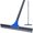 Blue, variant on Squeegee Broom for Floor, 18'' Heavy Duty Rubber Wiper with 60'' Long Handle for Bathroom Tile, Garage Concrete, Deck, Shower Glass, Window Cleaning