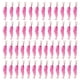 thumbnail image 1 of Señuelo Pesca Agua Salada 3.5cm Camarones Suaves Luminosos Rosa 50Pcs, 1 of 2