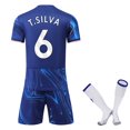thumbnail image 1 of The Blues 24/25 Authentic #6 T Silva Home Jersey, 1 of 3