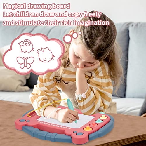 HCFJEH Tablero de dibujo magnético para niños pequeños 1-3, Bloc de escritura de garabato HCFJEH HCFJEH