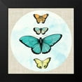 thumbnail image 2 of McCavitt, Naomi 12x12 Black Modern Framed Museum Art Print Titled - Butterfly Daydream I, 2 of 5