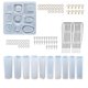thumbnail image 1 of Crystal Glue Diy Tool Handmade Set Pen Holder Ashtray Earrings Pendant Jewelry Silicone Mold Combination B, 1 of 5