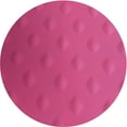 thumbnail image 1 of Ahgly Company Indoor Round Patterned Neon Pink Area Rugs, 3' Round, 1 of 6