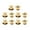 Gold, variant on ✪ 10 Pieces/Set Metal Pins Keepers Pin Backs No Tool Required Safety Anti-lost Backs Locking Clasp for Jewelry Replacement