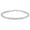 White Gold, variant on 18K Gold Plated 3mm Cubic Zirconia Classic Tennis Bracelet | Gold Bracelets for Women | Size 6.7 Inch