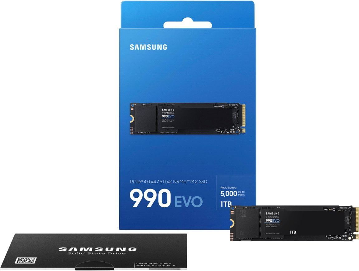 SAMSUNG NVMe m.2 2280 SSD 1TB★41 Amazon.com: Samsung 990 PRO SSD 1TB PCIe 4.0 M.2 2280 Internal