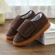 thumbnail image 4 of Pantuflas Con Pies Hinchados Piel Pana para Hombre Y Mujer Forrada Diabéticos, 4 of 9