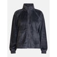 thumbnail image 6 of Ozark Trail Women's and Women's Plus Zip Up Fleece Jacket, Sizes XS-3X, 6 of 6