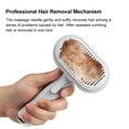 thumbnail image 3 of Cat Brush 5-in-1 Set,Cat Brush for Shedding Long or Short Haired Cats, Removes Mats, Tangles and Loose Fur-Blue, 3 of 8
