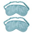 thumbnail image 1 of EeaseCA 2 Pcs Pure Silk Sleep Mask Sleep Eye Mask Sleeping Eye Cover Night Cover Eye, 1 of 7