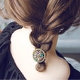 thumbnail image 2 of Élastiques à Cheveux en Strass Mode Coréenne pour Filles Attache Cheveux Anneau Corde Chouchou Accessoires de Bureau Queue de Cheval Coiffe, 2 of 6