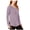 Purple - paleelderberry, variant on bar III Womens High-Low Knit Sweater, Off-White, XX-Large