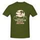 thumbnail image 3 of Camiseta de manga corta 100 % algodón para hombre con el lema "Mothman Stole My Hotdog", 3 of 5