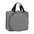 thumbnail image 2 of GUOOL Embroidery Project Bag Sewing Crafts Storage Tote Bag for Floss Hoops Charts Gray, 2 of 9