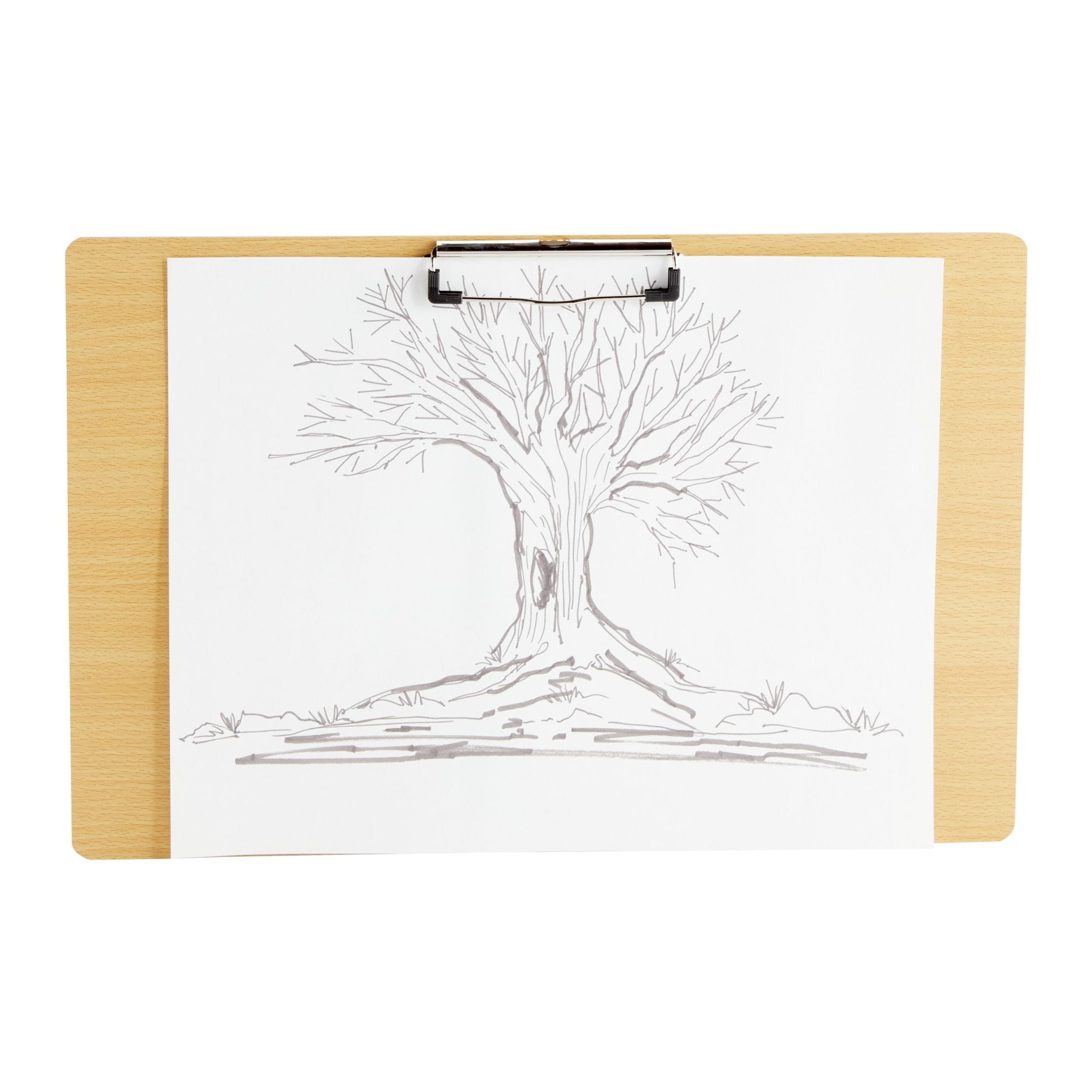 Drawing Board 17 x 24 Double Clip with Hardware Corner Guard Sketch Board  Hardboard Drawing Boards for Artists Low Profile Clip Art Clipboard Pack of  1 : : Office Products