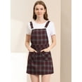 thumbnail image 3 of Disfraz De Dde San Patricio PaMujer, CorrAjustable Por EnciDe Rodilla, Vestido General, FalCon Tirantes Vino rojo L, 3 of 6