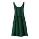 thumbnail image 5 of Delantal de cocina Macarena delantal portátil de cuello redondo con bolsillos verde, 5 of 8