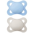 thumbnail image 1 of MAM Original Matte Pacifier (2 pack, 1 Sterilizing Pacifier Case), Pacifiers 0-6 Months, Baby Boy Pacifier, Best Pacifiers for Breastfed Babies, Sterilizing Storage Case, 1 of 4