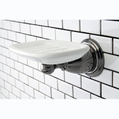 Kingston Brass BA1755BK Assiette à Savon Onyx Nickel Noir