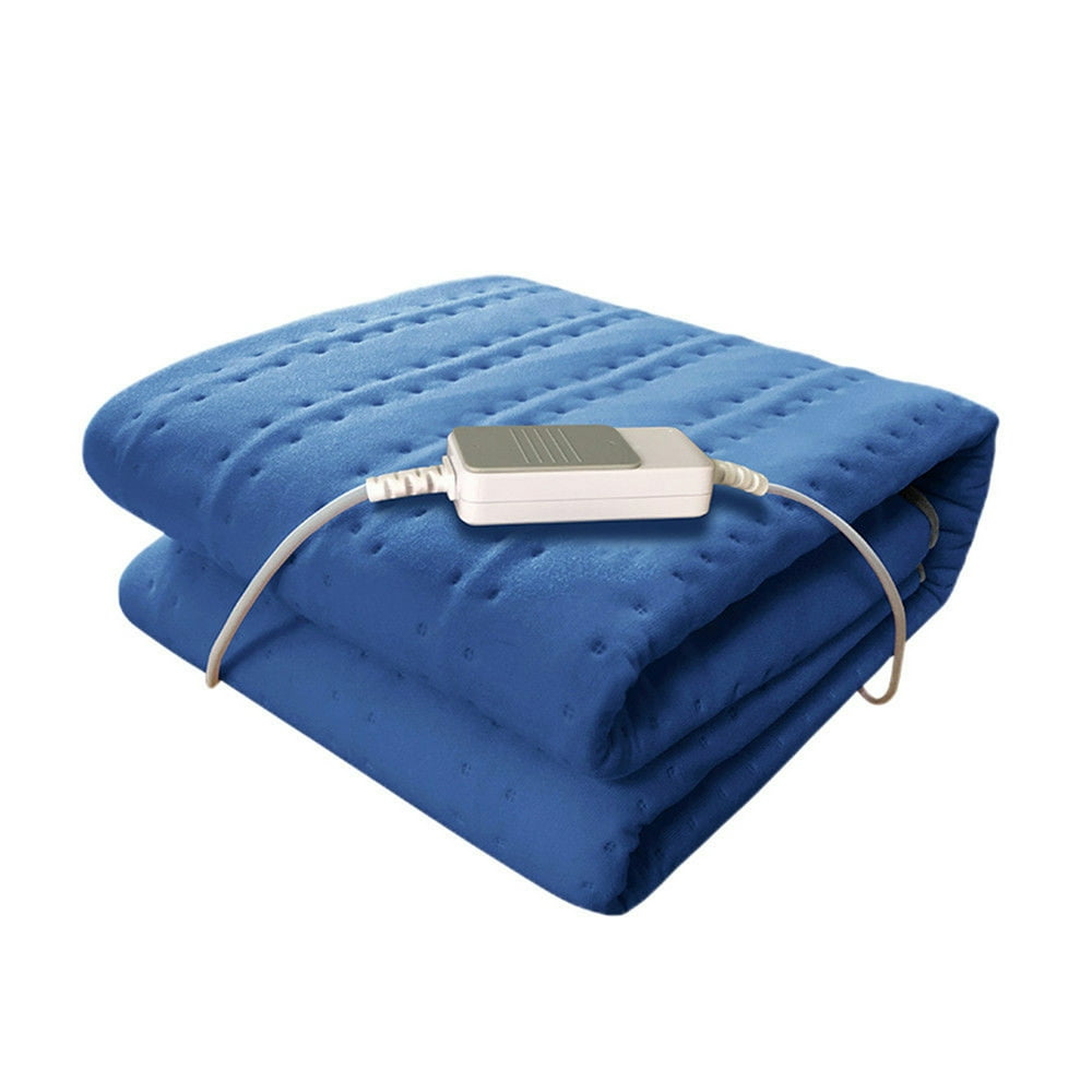 59"X30" Soft Electric Heated Blanket Throw Over Under Bed Warm Mattress