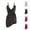 Black-01, variant on STETMN Women's Sexy Camisole Dress Spaghetti Strap Mini Dress Backless Tie Side Nightwear Outfits