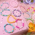 thumbnail image 2 of Juego de pulseras SIELEVIN, 24 unidades, coloridas cuentas de arcilla para niñas, 2 of 7