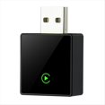 thumbnail image 5 of Wired to Wireless CarPlay Box Android Auto Adapter 2 in 1 Mini Car Ai Box Plug and Play Applicable to Convert,1 * CarPlay Android Auto Box,Black, 5 of 5