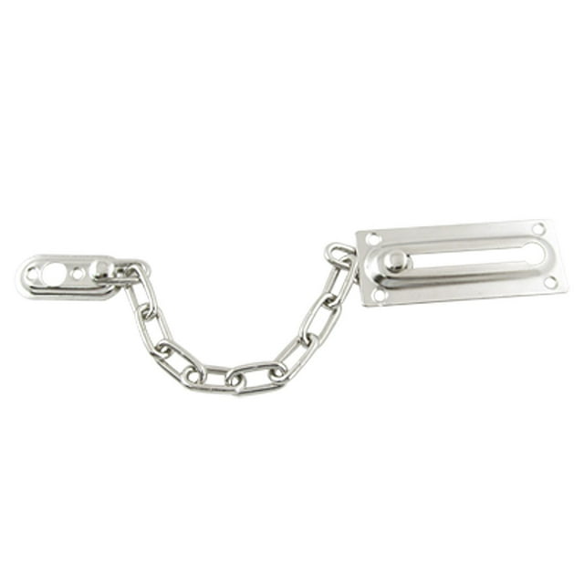 Unique Bargains Silver Tone Security Door Dead Bolt Chain Guard Fastener