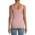 thumbnail image 3 of Time and Tru Women's Rib Tank Top, 3 of 6