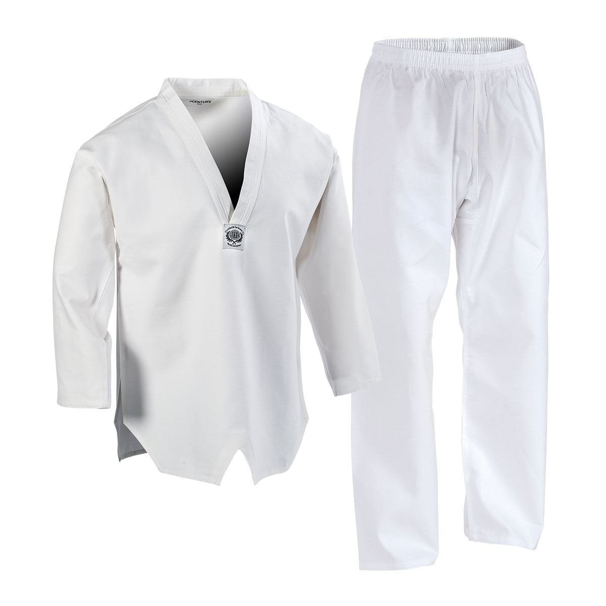Lightweight Student Uniform with Elastic Pants-Black Century 6 oz martial arts