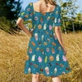 thumbnail image 5 of State Fair Food Carnival Amusement Park Fair Sweet Treats & Snacks Goals Dress womens dress, 5 of 7