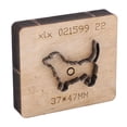 thumbnail image 4 of Leather Metal Cutting Die, Handmade Leather Punch Die Dog Shape Durable Professional  For Arts Crafts, 4 of 8