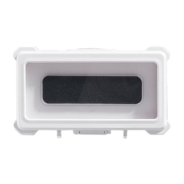 Estuche para teléfono de ducha impermeable para inodoro Blanco