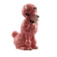 thumbnail image 3 of Kissing Poodles Dogs Magnetic Ceramic Salt and Pepper Shakers Set Kitchen Home Decor, 3 of 3