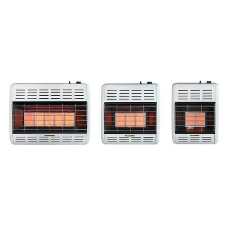 

Empire HRW10TN 10000 BTU Infrared Radiant Vent Free Gas Heater with Thermostat Natural Gas