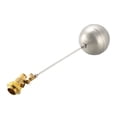 thumbnail image 1 of Unique Bargains DN20 Male Thread Water Sensor Float 304 Stainless Steel Floating Valve Ball, 1 of 3
