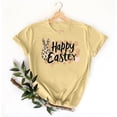 thumbnail image 5 of Mujeres Manga Corta de Verano Tops Pascua Impresa Cuello Redondo, Blusa de Moda Casual para la Primavera, 5 of 5