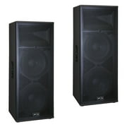(2) Peavey SP 4 Pro Audio DJ Passive 4000W Dual 15" 3-Way PA Speaker Package New