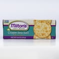 Milton's Craft Bakers Gourmet Crackers Crispy Sea Salt, 6.8oz