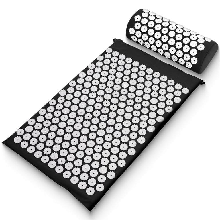Acupressure Mat and Pillow Set with Travel Bag photo 1