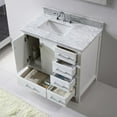 thumbnail image 5 of Virtu USA Caroline Avenue 35'' Single Bathroom Vanity Set with Mirror, 5 of 6