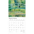 thumbnail image 4 of Claude Monet | 2026 12x24" (Hanging) Wall Calendar | Plastic-Free | BrownTrout, 4 of 9