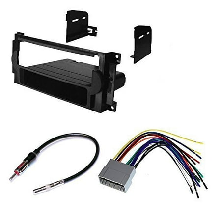 dodge 2005 - 2007 dakota car stereo dash install mounting kit wire harness radio antenna (Best Place To Get Car Stereo Installed)