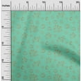 thumbnail image 2 of oneOone Polyester Spandex Sea Green Fabric Harvest Craft Projects Decor Fabric Printed By The Yard 56 Inch Wide, 2 of 4