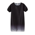 thumbnail image 5 of Gvmfive Womens Summer Casual Short Sleeve Gradient Loose Dress Plus Size, 5 of 5